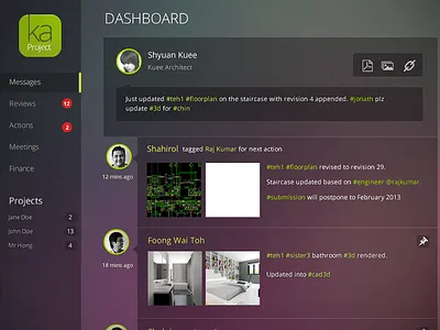 Dark Admin Dashboard dark purple dashboard green purple ui