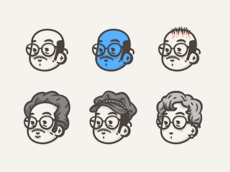 Tobias Fünke arrested development avatar character icon illustration plugs tobias vector