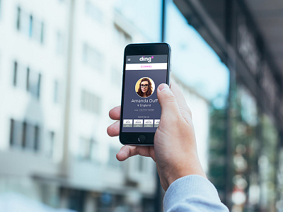 Ding.com app concept - screen 4 app concept ding mobile rebound