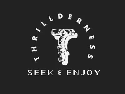 Thrillderness Experiments logo outdoors thrillderness