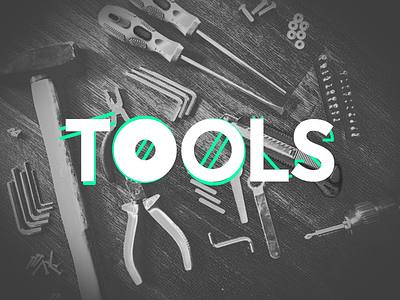 Tools brush font identity letter lettering logo logotype retro typeface typo typography vintage