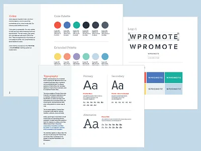 Brand Guidelines brand color colors guide guidelines layout logo marketing pantone typography