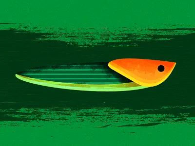 Fish Texture bait fish green lure texture