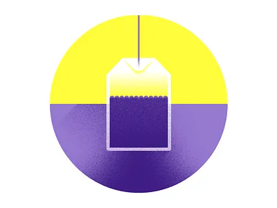 Lancôme – Tea 84.paris bag beauty cosmetic illustration lancome luxury purple tea texture water yellow