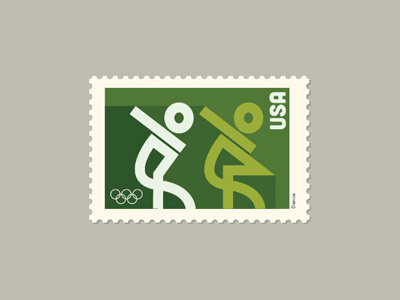 Olympic Stamp boards colors events fromthefieldnotes lines olympics postage shapes sketchtovector stampvibes type usa