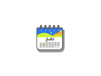 Little calendar ai calendar icon illustrator