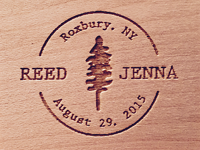 Invitation Stamp Final design invitation stamp wedding