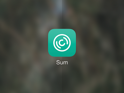 Sum App Icon app app icon audio fun icon ios oversimplified sounds wip