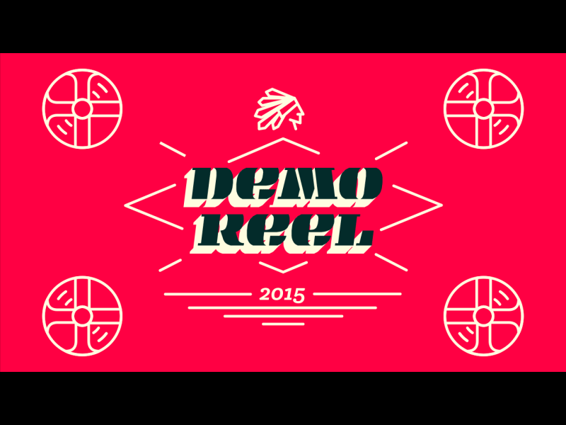 Reel 2015 Titles 2015 demo reel rca test pattern titles