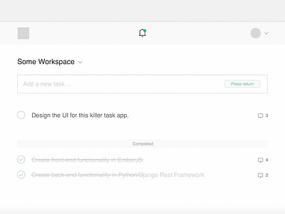 Tasks WIP css flat html minimal python tasks todo ui web app