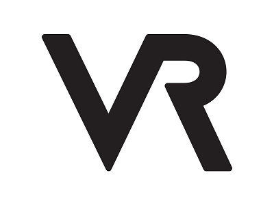 VR Monogram branding icon logo logomark monogram symbol type typography