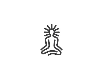 Zen Dude* design identity illustration logo logotype mark symbol zen