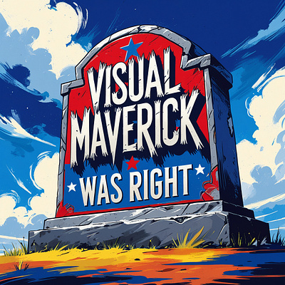 Visual Maverick branding graphic design logo