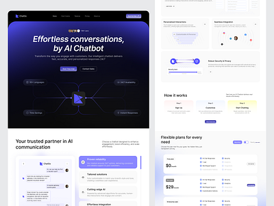 AI-Powered Chatbot Solution agency design product service startup ui ux web website