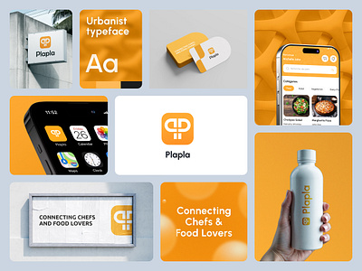 PlaPla – Logo & Branding Design brandidentity branding creativedesign designinspiration dribbble foodapp foodbranding graphicdesign logodesign minimallogo mockup modernbranding startupbranding typography uiux