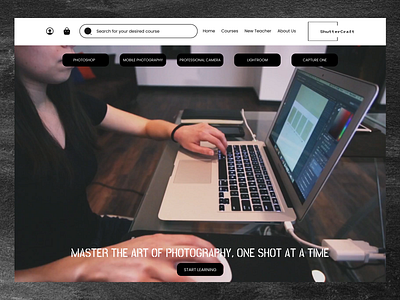 📸 Elevate Your Photography Skills design designer ui ux web design