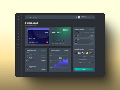 🚀 Next-Level Banking Dashboard bankingapp cleanui cryptodashboard dailyui darkmodeui dashboarddesign datavisualization designinspiration financeui investmentapp minimaldesign moderninterface paymentapp sleekui uiux uxdesign