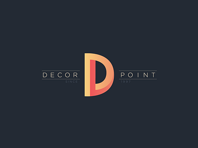 Decor Point decor design furniture identity javier logo logofolio logotype mark monogram monterrey torres