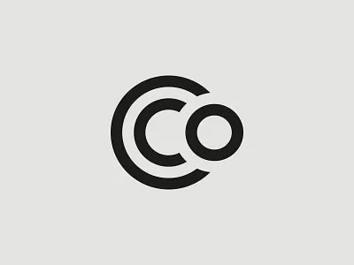 CCo-2 icon letters logo mark