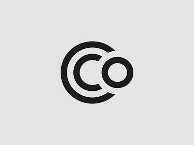 CCo-2 icon letters logo mark