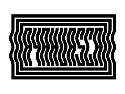 Ayahuasca r2 ayahuasca concept drugs type typography wip