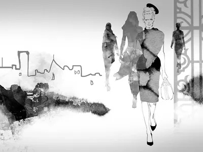 catwalk girl portrait unaccepted