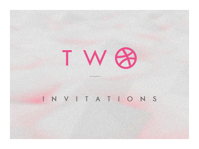 Dribbble Invite background blurred c4d dribbble gif invitation invite low poly two