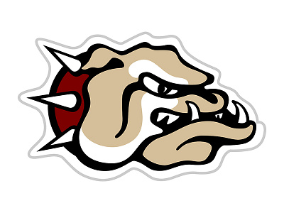 Bulldogdesign14 Short athletics bulldog logo sports