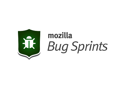 Mozilla Bug Sprint Logo branding bugs bugzilla logo mozilla sprint