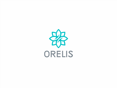 Orelis brand cosmetics cream design flower leaf logo lotion medical naturl skin