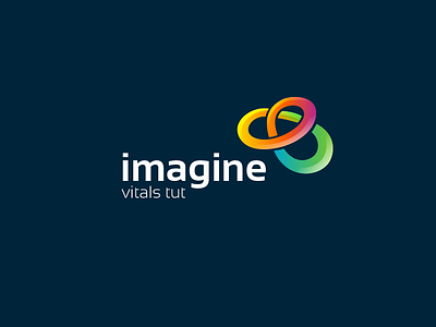 Logo Mark - Imagine blue colorful glossy green imagine logo mark web2.0 xalion