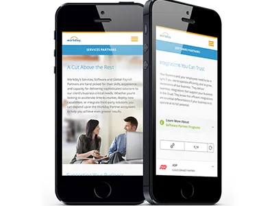 Workday application clean enterprise liquid management responsive sharp simplified software