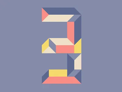 Countdown 3 3 countdown shape three