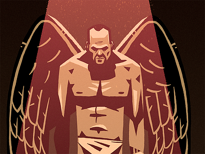 Birdman poster art birdman illustration light movie poster scene theatre wings