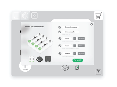 Arizona Instruments Builder 3d model keyshot render user interface design