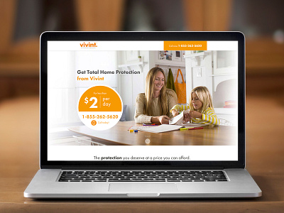 Vivint Source PPC desktop mobile monitoring responsive security vivint