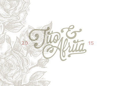 T A Type barzaly branding drawing type typography wedding