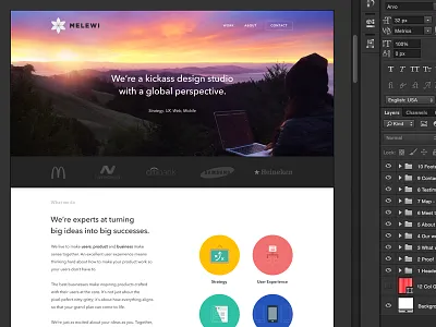 Melewi Website! design ui ux website