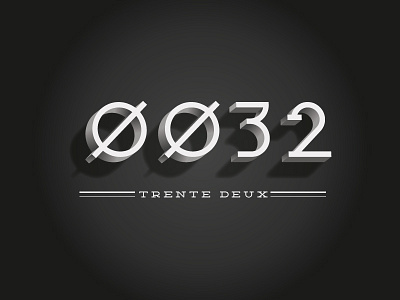 32 illustration typography