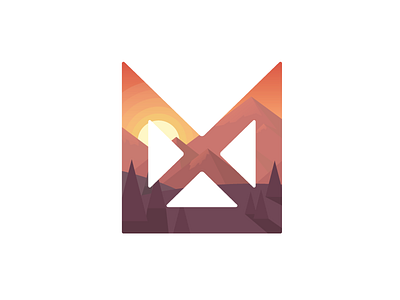 Logo Illustration color illustration logo low poly