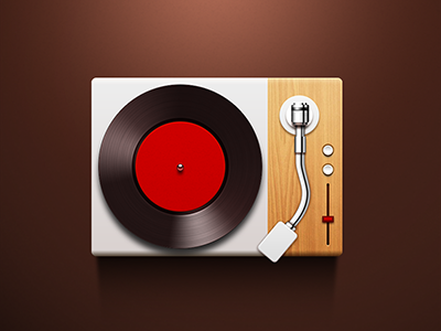 Copying icon player record ui ztdesign