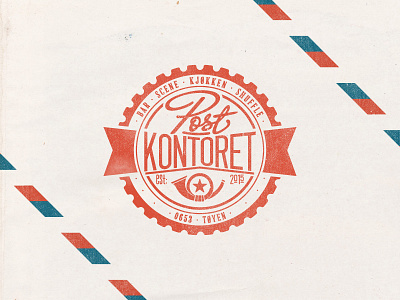 Posstkontoret Logo identiy logo post profile symbol