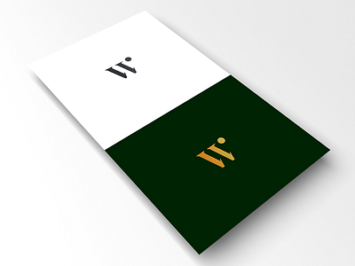 Wonder Logo black flat gold logo lux print serif type