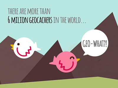 Geo-what?! geocaching html illustration illustrator landing page photoshop ui design ux design vector web design