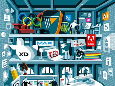 Adobe Poster (1) illustration