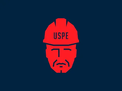 USPE - Consulting & Training hard hat icon person
