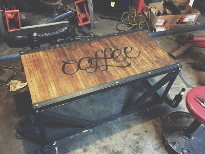 GET IT?! coffee dumb hate lame lettering script suck table