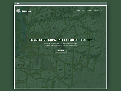 Memphis Greenprint Concept full screen greenprint greenspace white border wrapper