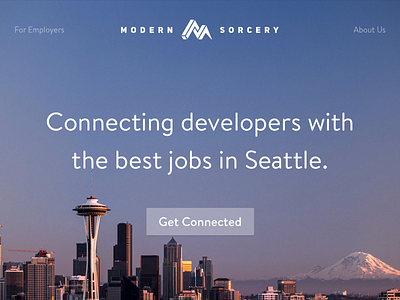 Modern Sorcery Home Page splash web