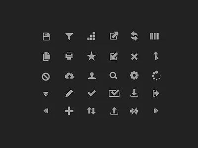 ICONS!!!!!!!!!!!!!!!!!! barcode check cloud flat icons merge refresh rounded software toggle